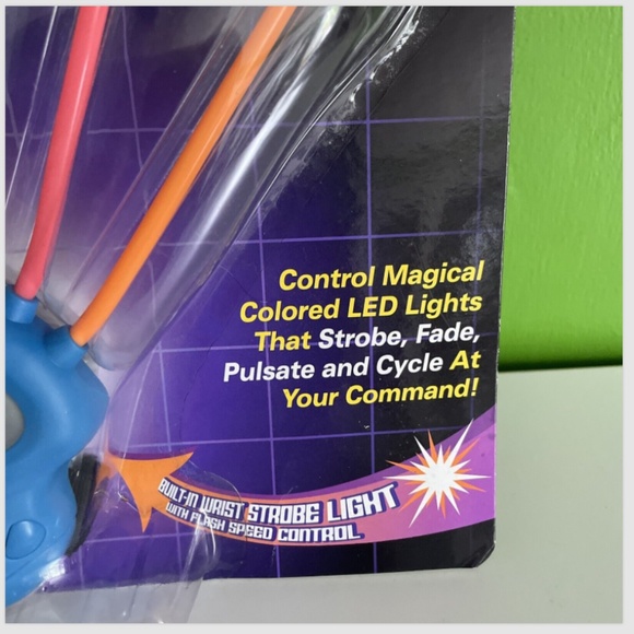 NEW NOS Vintage Spencer Can You Imagine Black Light DANCE Show HAND GLOVE STROBE - Picture 4 of 9